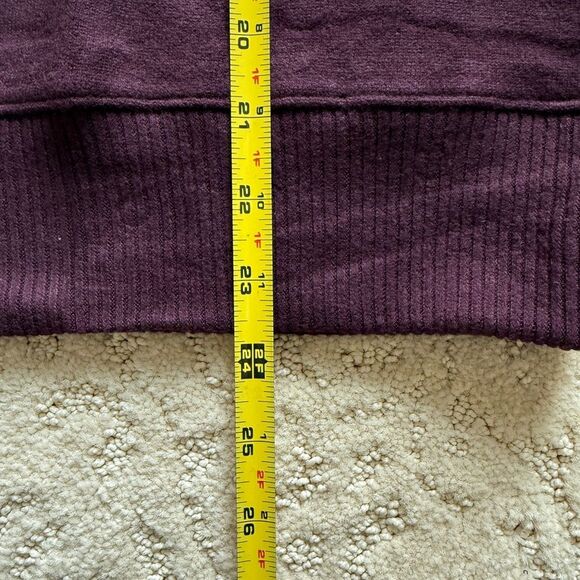 NWT Sonoma Women’s XL Maroon Striped Knit Sweater. Beautiful drape and Soft! - Picture 8 of 12